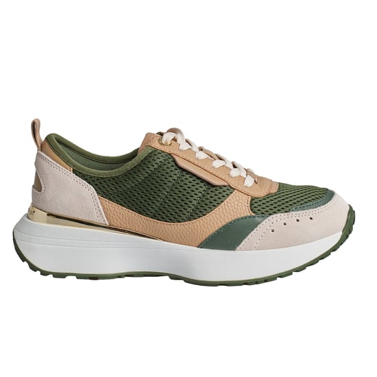 Flynn Mesh- und Leder-Sneaker 43F3FYFS1D für Damen - Image 1