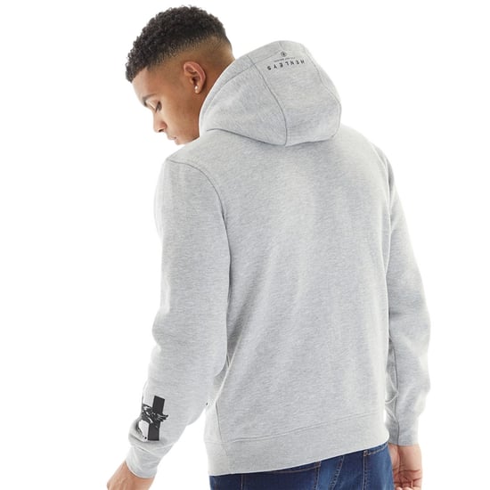 Henleys - "Henycore" Kapuzenpullover für Herren (Grau meliert) - Image 2