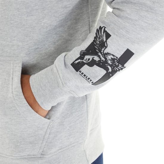 Henleys - "Henycore" Kapuzenpullover für Herren (Grau meliert) - Image 3