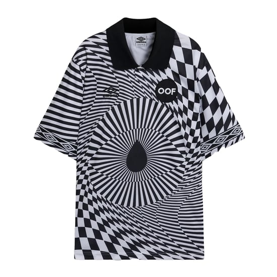 Umbro - "Hank Willis Thomas" Trikot für Herren/Damen Unisex (Weiß/Schwarz) - Image 1