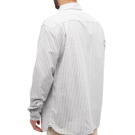Fred Perry - Gestreiftes Oxford-Hemd „Field" in Grün - Image 3