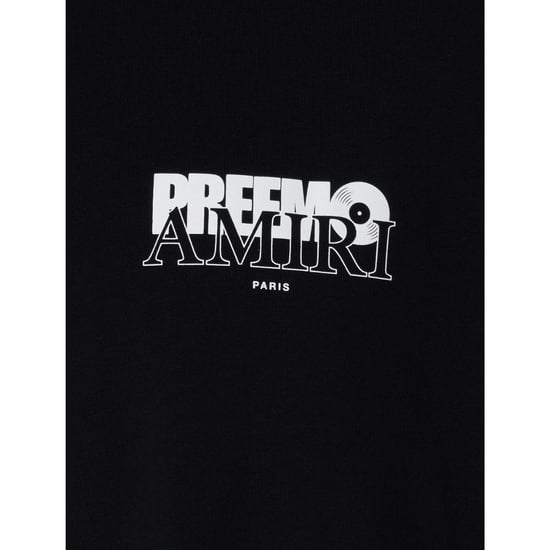 Amiri Premier Logo Schwarzes T-Shirt - Image 3