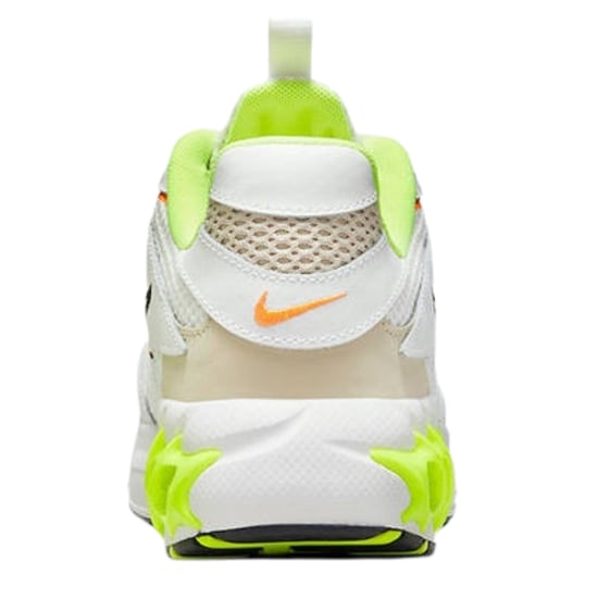 Weiße Nike Air Fire-Sneaker mit gelben Details - Image 3