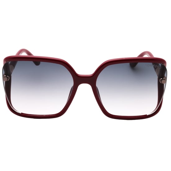 Tom Ford - Sonnenbrille mit Farbverlauf und glänzendem Fuchsia-Rahmen - Image 1