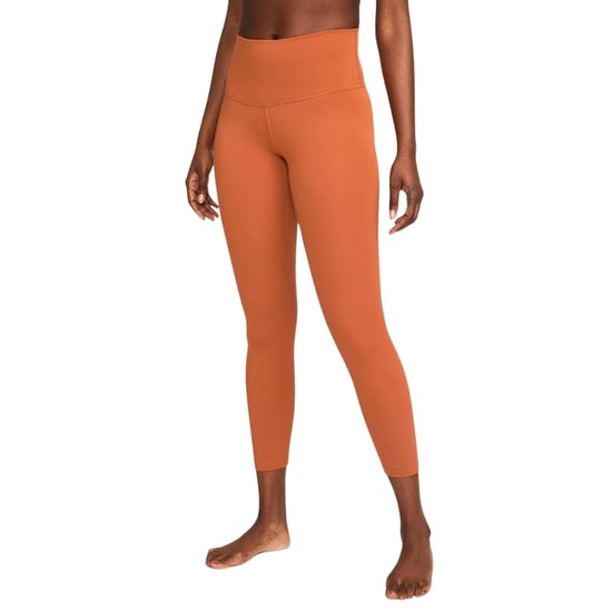 Nike Dri-Fit Rostbraune Yoga-Leggings - Image 1