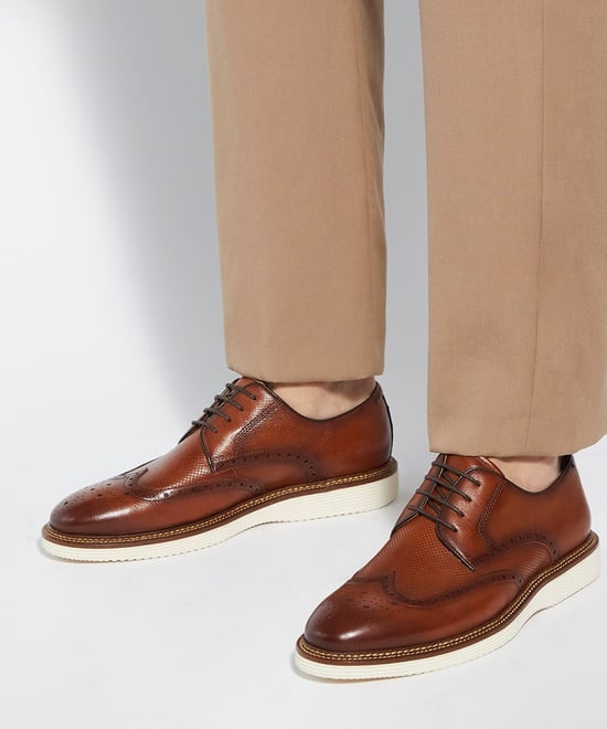 Dune Herren Benidictus - Nubuk Schnür-Brogues - Image 3