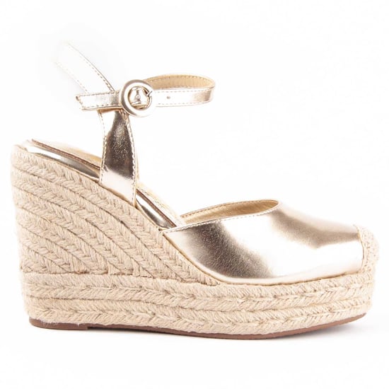 Montevita Balenci Wedge Espadrille Gold - Image 2