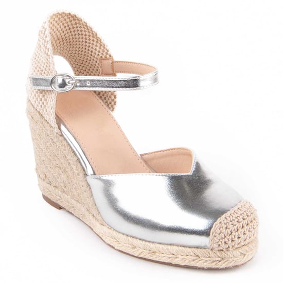 Montevita Wedge Espadrille Balenci4 Silber - Image 3