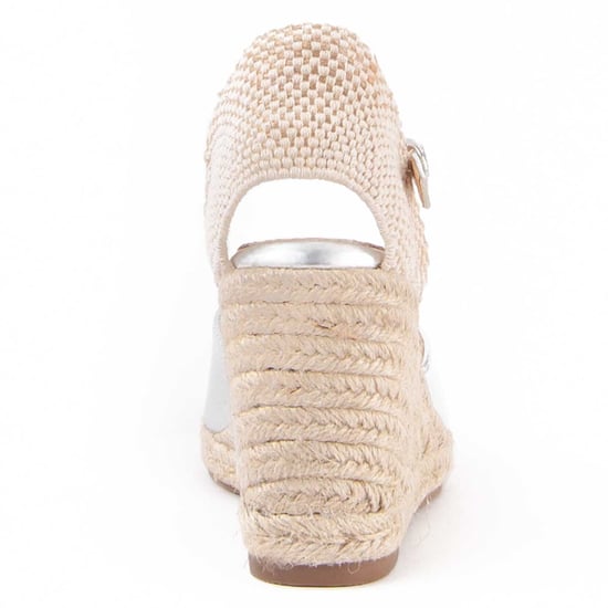 Montevita Wedge Espadrille Balenci4 Silber - Image 6