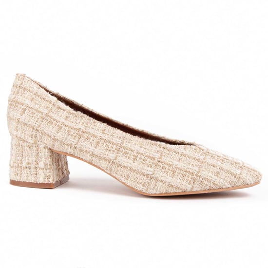 Beigefarbener Schuh mit Absatz von Montevita Nussia - Image 2