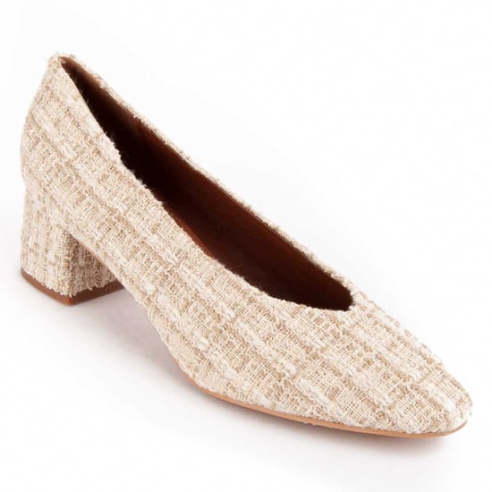 Beigefarbener Schuh mit Absatz von Montevita Nussia - Image 3