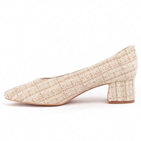 Beigefarbener Schuh mit Absatz von Montevita Nussia - Image 5
