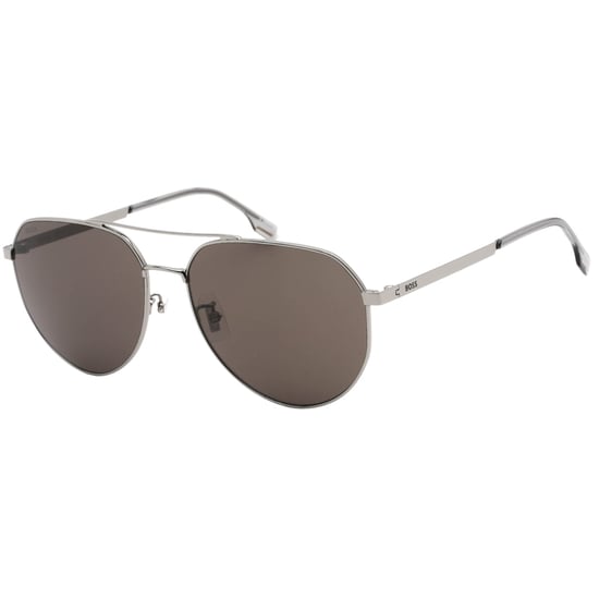 Hugo Boss - Sonnenbrille mit Ruthenium-Rahmen und grauen Gläsern - Image 2