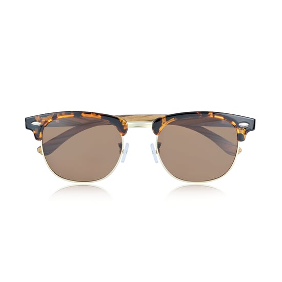 Earth Wood Marokopa Polarisierte Sonnenbrille - Zebra/Braun - Image 2