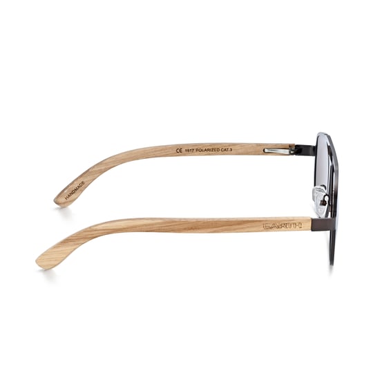 Earth Wood Avila Polarisierte Sonnenbrille - Zebra/Braun - Image 3