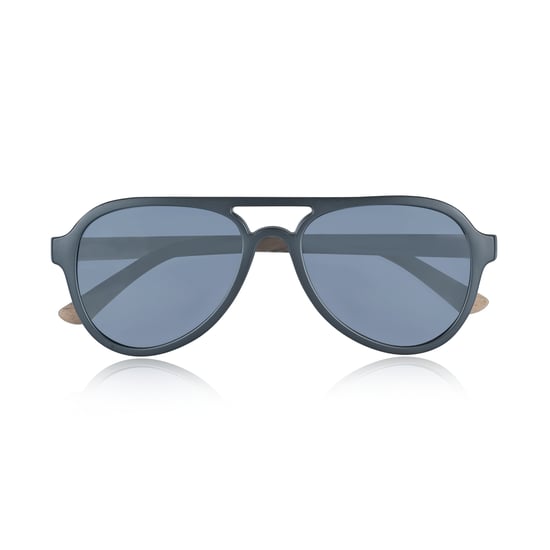 Earth Wood Mazatlan Polarisierte Sonnenbrille - Walnuss/Grau - Image 2