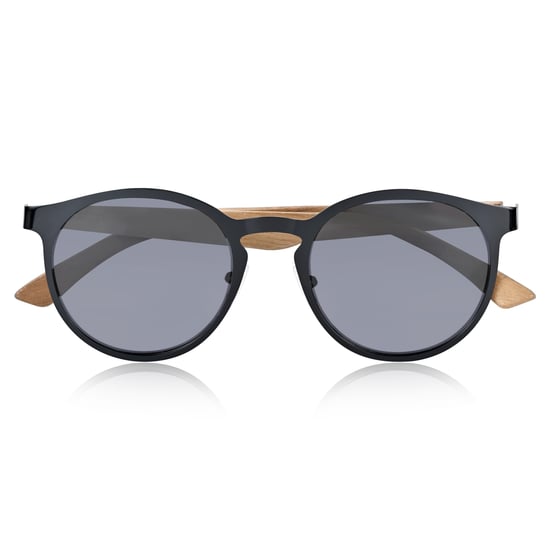Earth Wood Reine Polarisierte Sonnenbrille - Dunkelbraun/Schwarz - Image 2