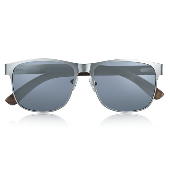 Earth Wood Troon Polarisierte Sonnenbrille - Dunkelbraun/Schwarz - Image 2
