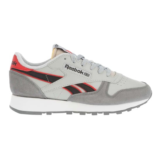Reebok - Herren Sneaker "Classic", Leder (Grau/Vektorrot) - Image 1