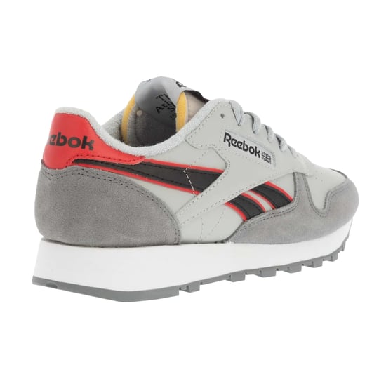 Reebok - Herren Sneaker "Classic", Leder (Grau/Vektorrot) - Image 2