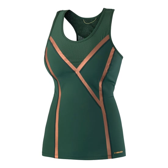 Head Performance Damen Grünes Tennis-Sporttop - Image 1