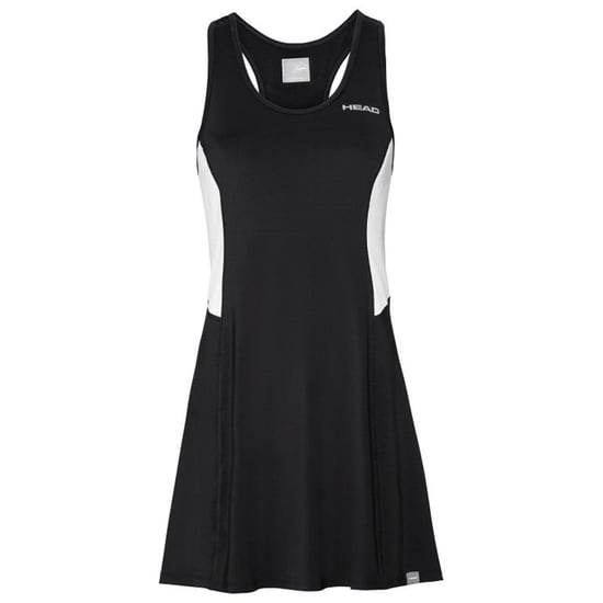 Head Club Damen Schwarz Tennis Kleid - Image 1
