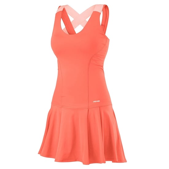 Head Vision Damen Korallen Tennis-Kleid - Image 1