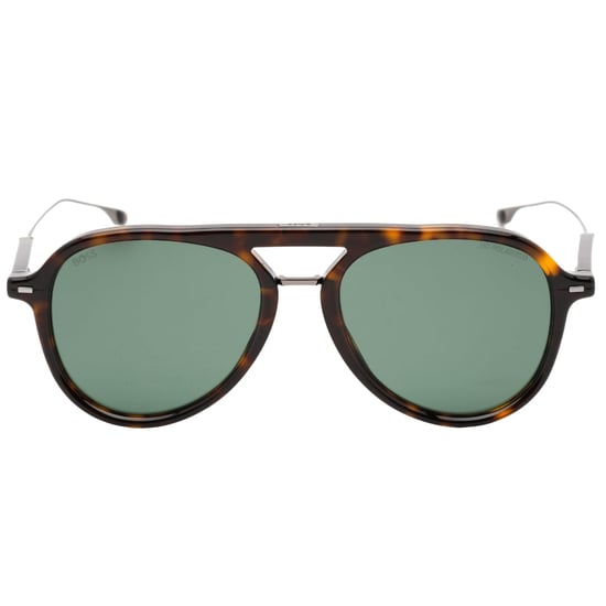 Hugo Boss - Sonnenbrille „YP" in Havana-Braun mit grünen Gläsern - Image 1