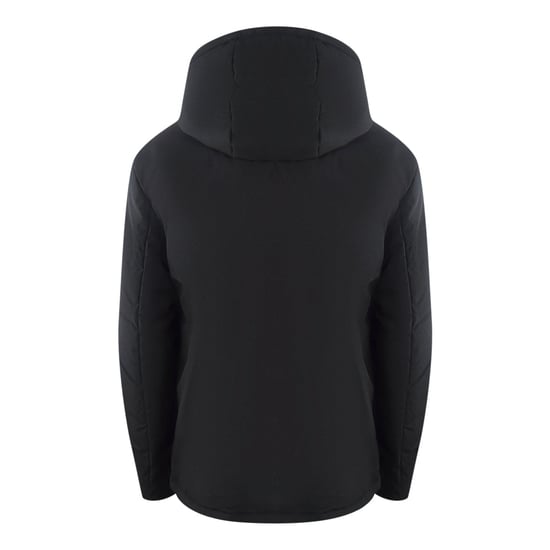 Ice Iceberg - Schlichte schwarze Jacke mit Kapuze - Image 2