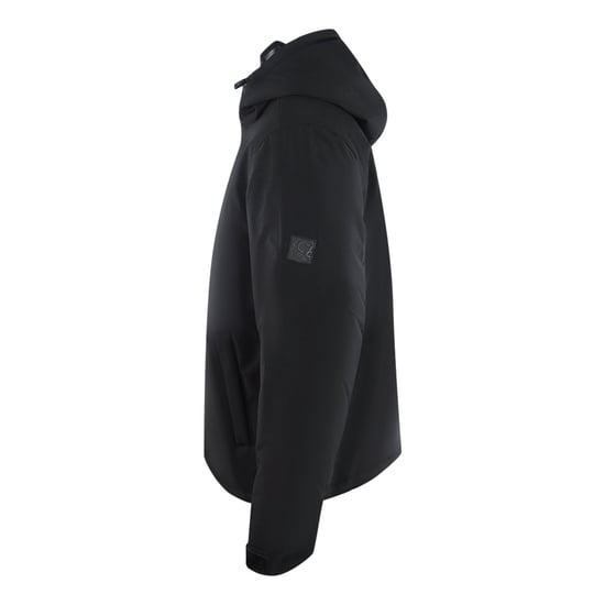 Ice Iceberg - Schlichte schwarze Jacke mit Kapuze - Image 3