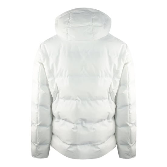 Ice Iceberg - Einfarbige, wattierte weiße Jacke - Image 2