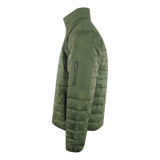 Ice Iceberg - Einfarbige, wattierte grüne Jacke - Image 3