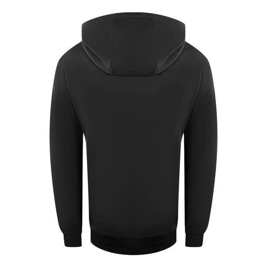 Ice Iceberg - Schwarzer Kapuzenpullover mit auffälligem Blocklogo - Image 2