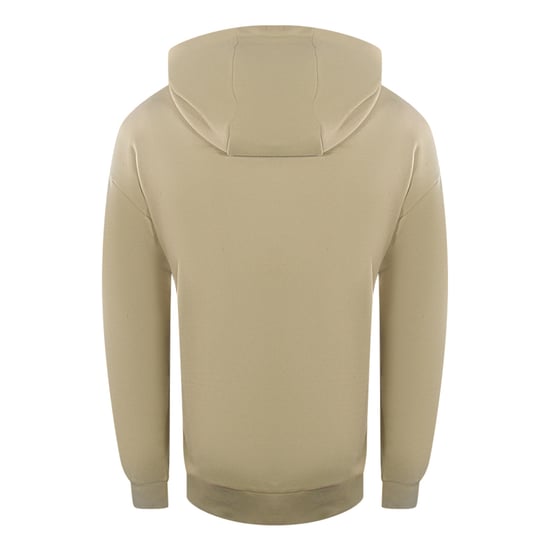 Ice Iceberg - Beigefarbener Kapuzenpullover mit auffälligem Blocklogo - Image 2
