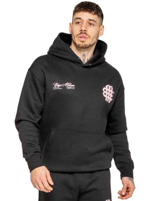 Enzo Milano | Herren übergroßer bedruckter Hoodie - Image 2