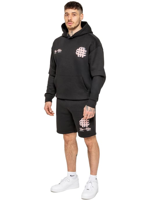 Enzo Milano | Herren übergroßer bedruckter Hoodie - Image 4
