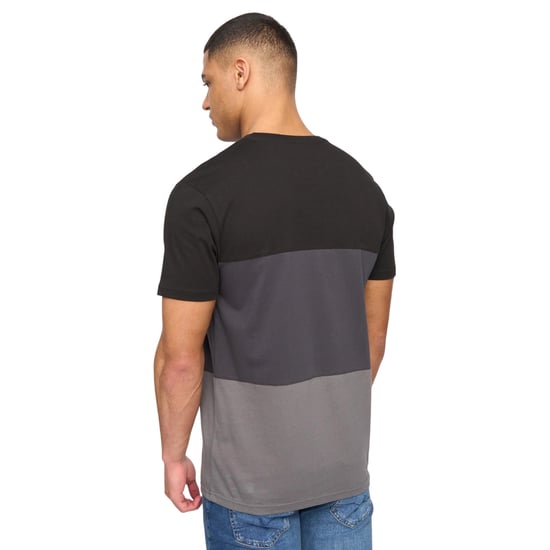 Henleys - "Henpanel" T-Shirt für Herren (Schwarz) - Image 2