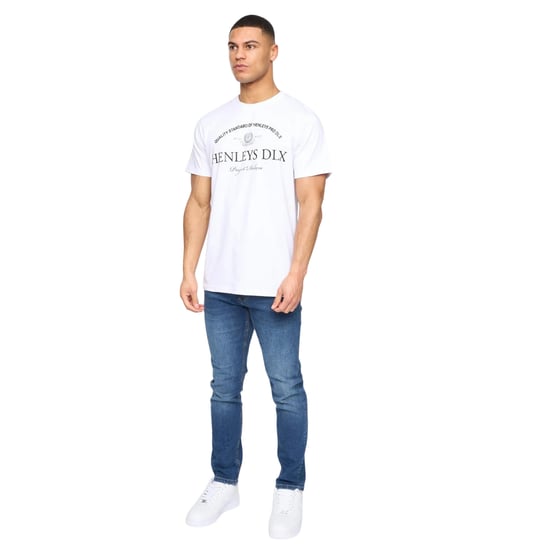 Henleys - "Henclose" T-Shirt für Herren (Weiß) - Image 3