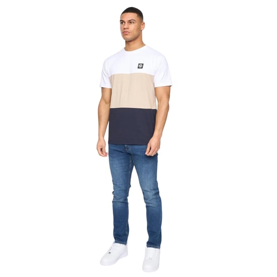 Henleys - "Henpanel" T-Shirt für Herren (Weiß) - Image 3