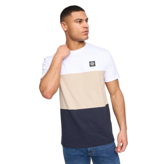 Henleys - "Henpanel" T-Shirt für Herren (Weiß) - Image 4