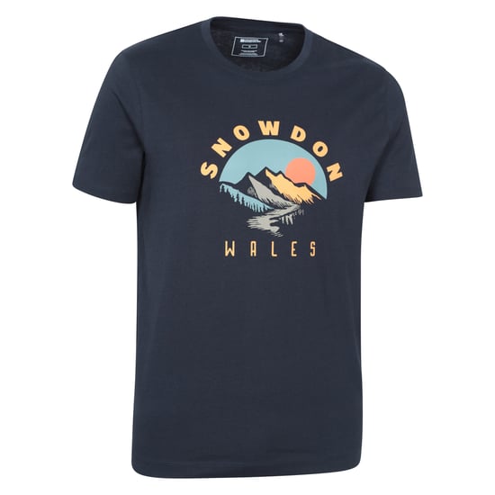 Mountain Warehouse - "Snowdon" T-Shirt für Herren kurzärmlig (Marineblau) - Image 3