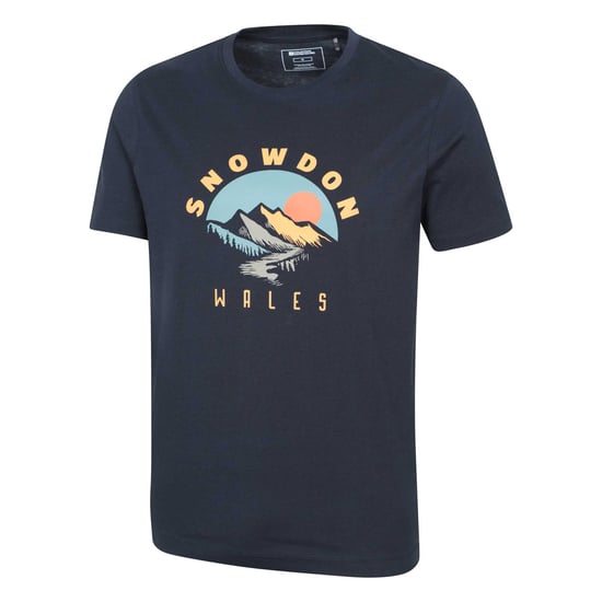 Mountain Warehouse - "Snowdon" T-Shirt für Herren kurzärmlig (Marineblau) - Image 4