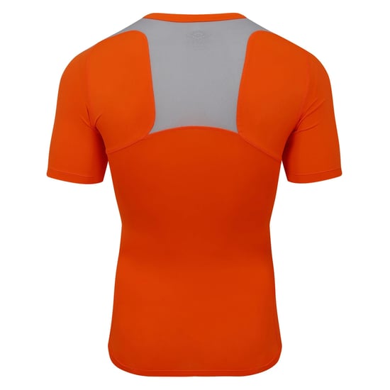 Umbro - "Elite" Base Layer Oberteil V-Ausschnitt für Herren/Damen Unisex (Leuchtend Orange) - Image 2