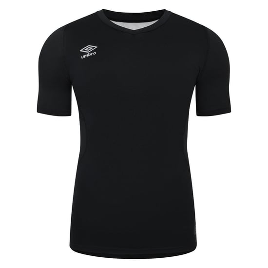 Umbro - "Elite" Base Layer Oberteil V-Ausschnitt für Herren/Damen Unisex (Schwarz) - Image 1