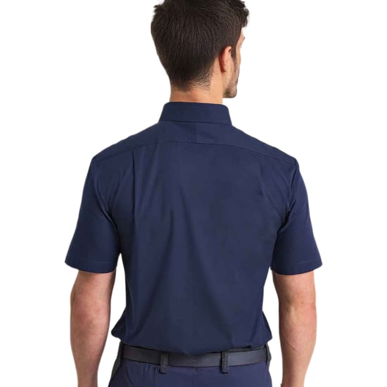 Premier - "Supreme" Formelles Hemd für Herren kurzärmlig (Marineblau) - Image 2
