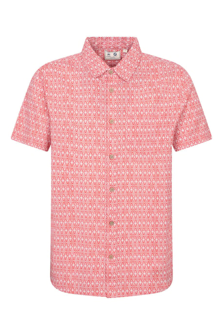 Mountain Warehouse - "Preston" Hemd für Herren (Feuriges Korallenrot) - Image 1