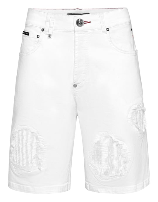 Denim Shorts Formentera Skull - Image 1