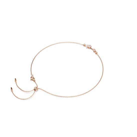 Swarovski 'Constella Bars' Damen-Halskette aus vergoldetem Metall - Rose 5729504 - Image 4