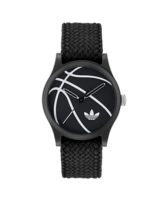 Adidas Originals Game One Unisex Schwarze Uhr AOSY25024 - Image 1
