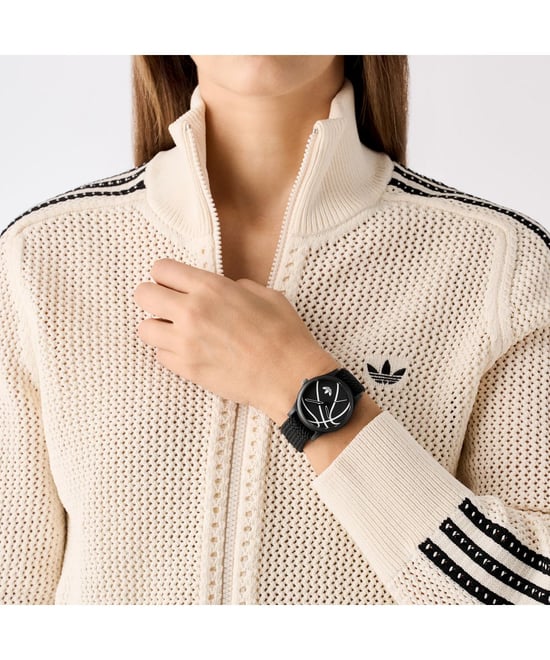 Adidas Originals Game One Unisex Schwarze Uhr AOSY25024 - Image 4
